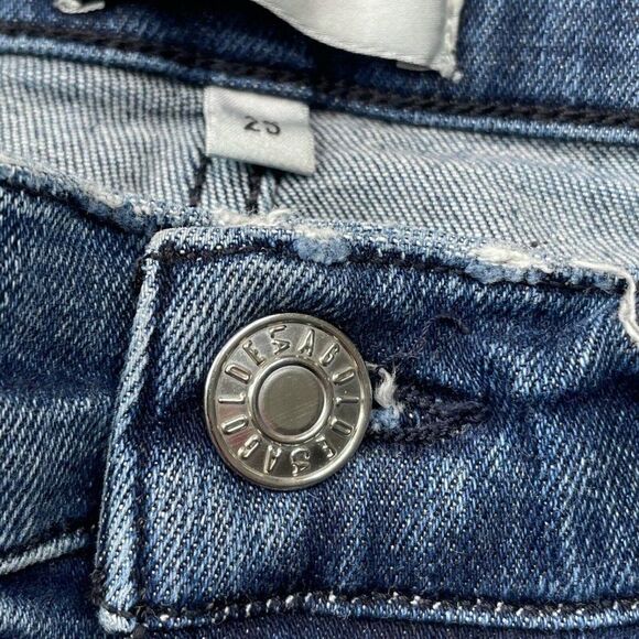 Agolde Sophie High Rise Skinny Distress Crop Jean - Picture 9 of 16